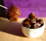 Gluten Free Grape Jelly Mini Meatballs