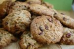 Gluten Free Cranberry Chocolate Oatmeal Cookies