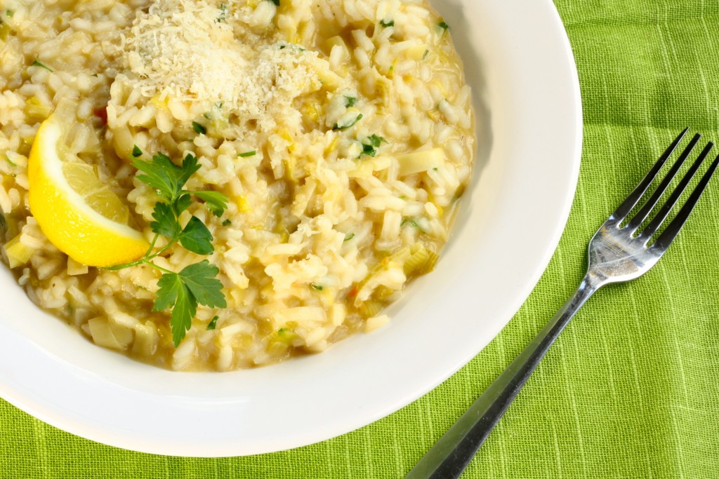 Creamy Leek Risotto