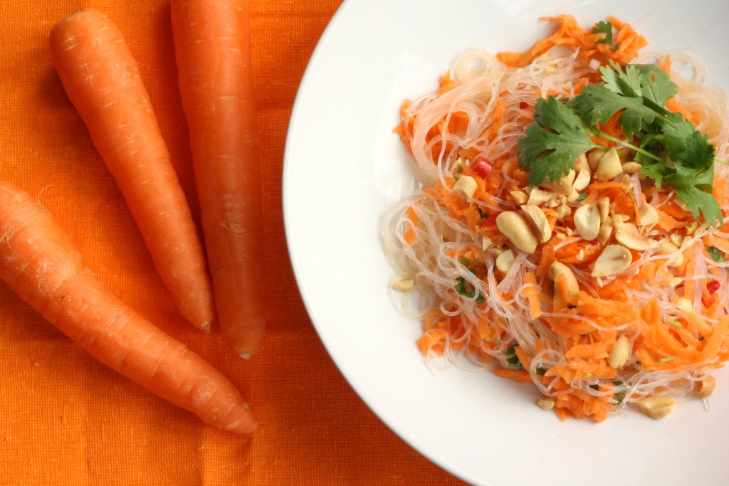 Thai Carrot Noodle Salad